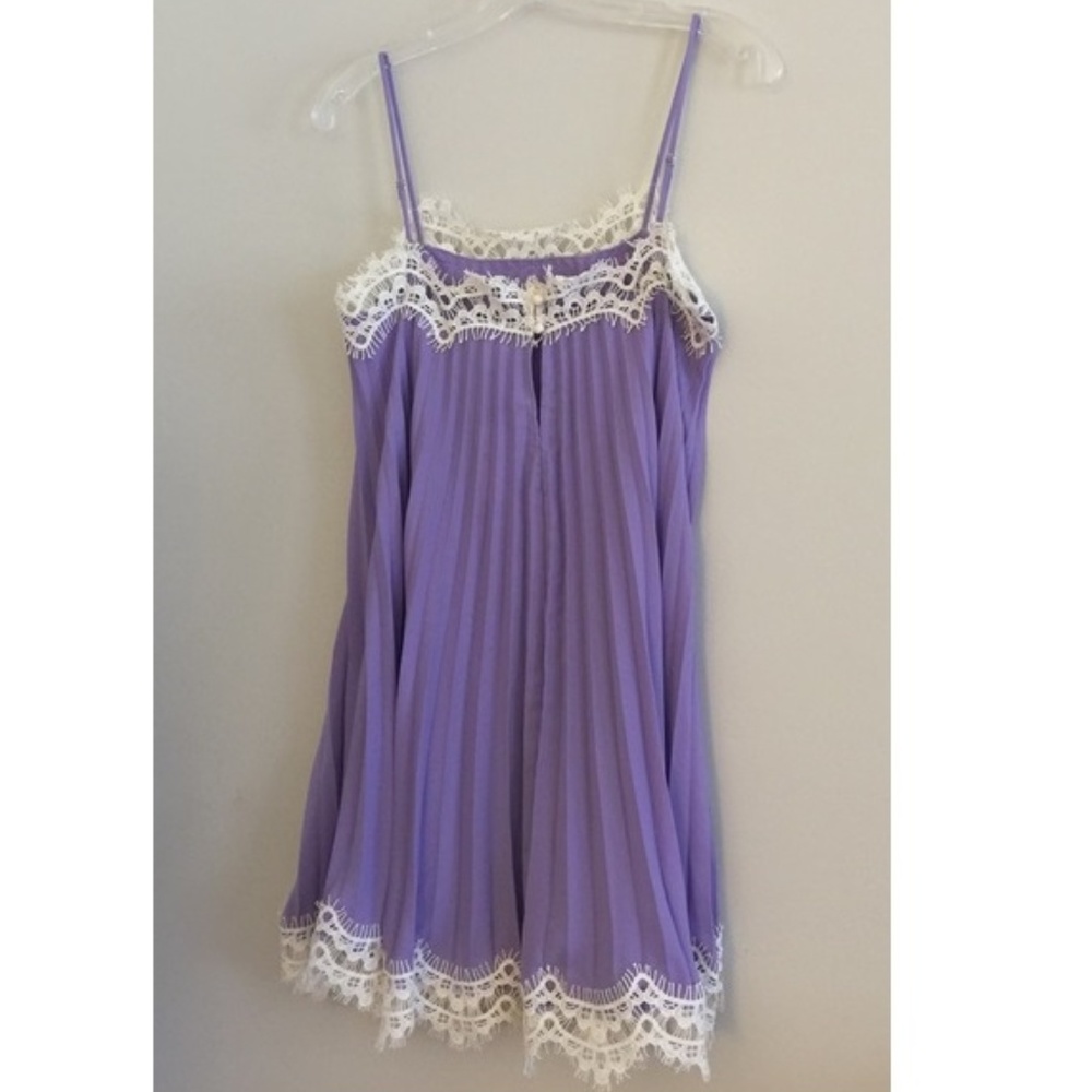 Anthropologie Pleated Slip Dress  new - Picture 3 of 8